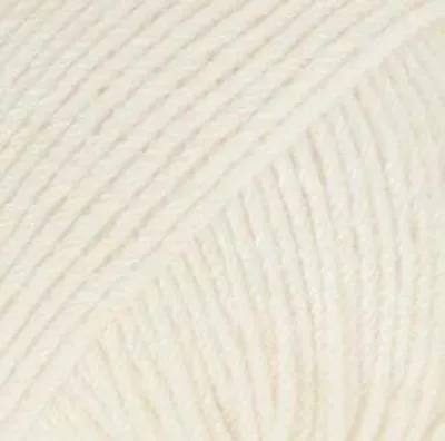 Image de Drops Coton Merino Uni Colour 01 Off White Fil à tricoter