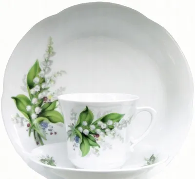 Produktbild von MALCER Kamelia Tasse Porzellan 250 ml