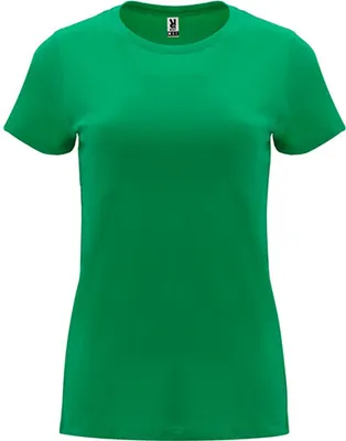 Produktbild von Roly CA6683 | Damen Capri T-Shirt, Tailliert und eng anliegend geschnitten - Farbe: 20 Kellygreen - Größe: L