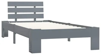 Obrázok produktu pre vidaXL Posteľ z masívu sivá borovica 90x200 cm