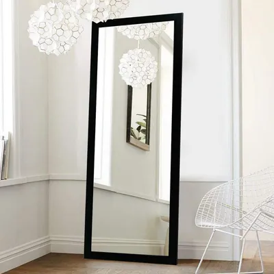 Immagine prodotto di Carimate - Specchio, 40x105h cm Nero, Forma Rettangolare