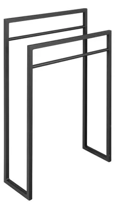 Productafbeelding van Sapho SKA handdoekhouder, 550x790x200 mm, mat zwart