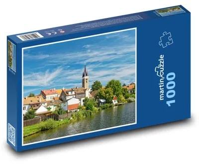 Obrázok produktu pre Puzzle 1000 Česká republika - Telč - martinpuzzle