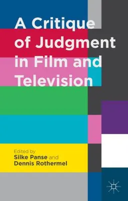 Zdjęcie produktu dla A Critique of Judgment in Film and Television