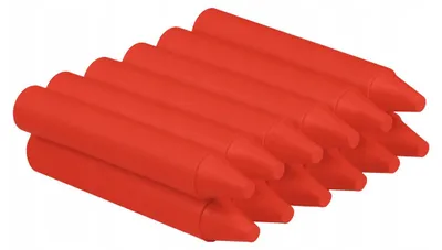 Produktbild von Jovi Wachsmalstifte Jumbo 12 Stück Rot