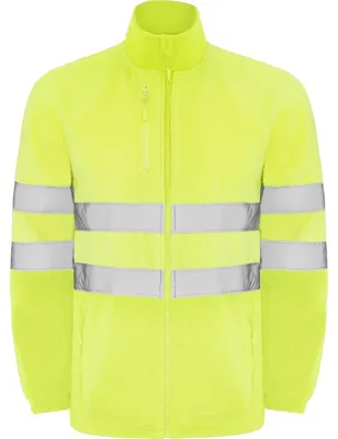 Productafbeelding van Roly Werkkleding - "Altair" fleecejas voor heren, model LT6026 (maat M) (fluorescerend geel)