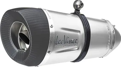 Produktbild von LeoVince Factory S Slip-On Auspuff Titan genehmigt für KAWASAKI