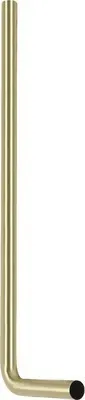 Produktbild von Differnz Abgangsbogen für Waschtische 750 x 220 mm Ø32 mm mattgold