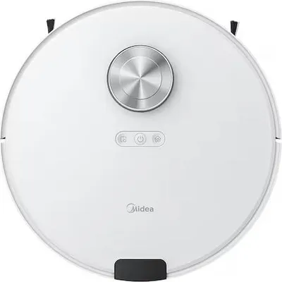 Image de Midea | Aspirateur robot | M9 | Wet&Dry | Autonomie (max) 180 min | Lithium Ion | 5200 mAh | Capacité de rétention de poussière 0.25 L | 4000 Pa | Blanc