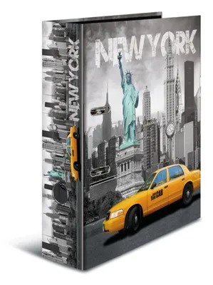 Produktbild von Motivordner / DIN A4 / 70mm breit / "New York"