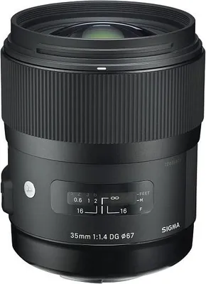 Produktbild von Sigma Objektiv AF-S 35mm f1,4 DG HSM Nikon