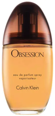 Produktbild von Calvin Klein Obsession, Frauen, 100 ml, Nicht nachfüllbare Flasche, Bergamotte, Mandarine, Vanille, Jasmin, Orangenblüte, Sandelholz, Gewürze, Vetiver, Bernstein, Weihrauch, Moschus