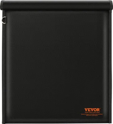 Produktbild von VEVOR Faradayova brašna pro notebook (430 x 381 mm), ohnivzdorná a vodotěsná brašna proti krádeži s držákem blokujícím signál Faraday černá