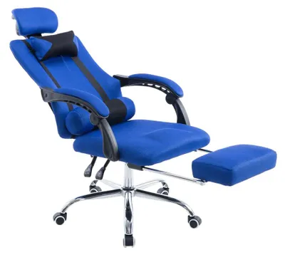 Produktbild von CLP Gaming Bürostuhl Fellow höhenverstellbar und drehbar blau