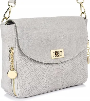 Imagen del producto de Bolso de cuero italiano, estilo formal