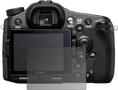 Produktbild von Blickschutzfolie für Sony Alpha 77 V matt Schutzfolie Folie Display Schutz dipos