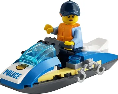 Obrázek produktu pro LEGO City Police Water Scooter, Sada na stavění, 5 rok/roky, 33 kusů