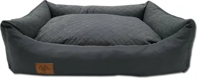 Produktbild von XL Hundebett Hundekissen Hundesofa Katzenbett 100x70 wasserdicht Graphit