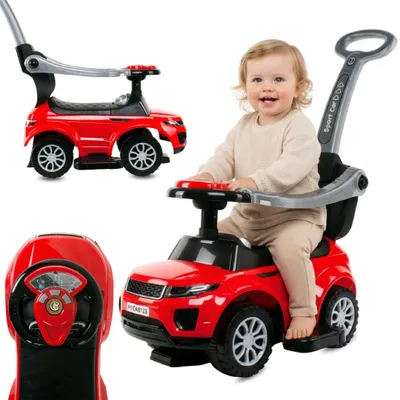 Produktbild von Rutscher Rutschauto Sport Car SUV Rutschfahrzeug Spielzeug ab 1 Jahr rot Sun Baby