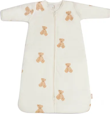 Produktbild von Jollein Teddy Bear Schlafsack 90 cm mit abnehmbaren Ärmeln