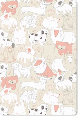 Produktbild von MuchoWow® Mauspad Mousepad Muster - Hund - Hundefutter - Jungen - Mädchen - Kinder - Kinder 18x27 cm - Mousepads - Maus Mat - Pad - Mausunterlage