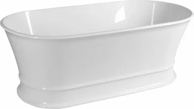 Immagine prodotto di DELONIX Vasca da bagno freestanding in marmo 170x84x61,5 cm, bianco