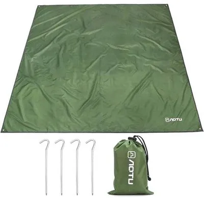 Productafbeelding van Tenttapijt 2,2 x 1,5 m - Waterdicht Tentzeil voor Camping en Buitenactiviteiten