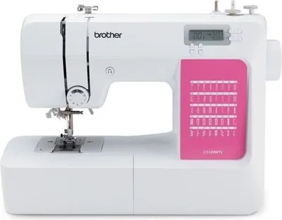 Image de Machine à coudre électronique Blanche Brother CS120WTS