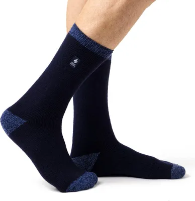 Produktbild von Herren Lite Amsterdam Heel & Toe Socken - Marineblau & Denim