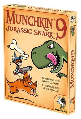 Immagine prodotto di Pegasus Spiele 17220G - Munchkin 9, Jurassic Snark