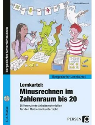 Produktbild von Lernkartei: Minusrechnen im Zahlenraum bis 20