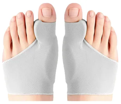 Produktbild von Zehenseparator, Hallux Valgus Korrektor, Fußpflegewerkzeug, 1Pair-Grau