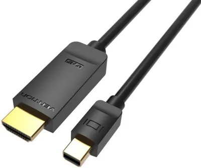 Image de Vention Câble Mini DisplayPort (miniDP) 4K vers HDMI 3M Noir