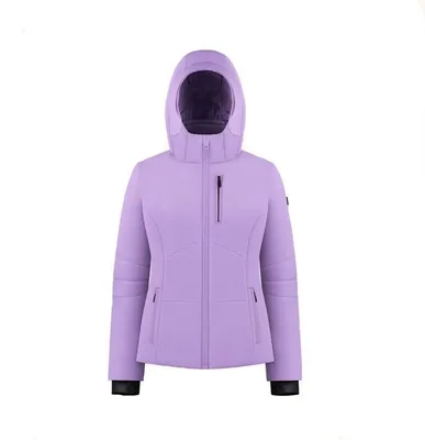 Image de POIVRE BLANC WT EMMA - Veste de ski stretch pour femmes, couleur violette, taille L