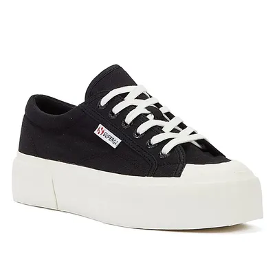 Zdjęcie produktu dla Superga 2631 Stripe Platform Trenerki damskie czarne