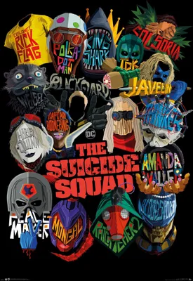 Produktbild von Suicide Squad, The Poster Icons