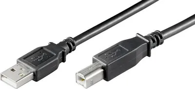 Produktbild von MicroConnect USB2.0 AB Kabel 3m