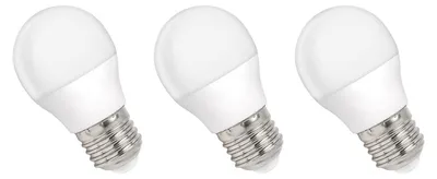 Produktbild von Spectrum E27 LED Lampe 6W 520lm 3000K Warmweiß 230V 3 Stück
