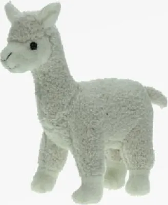 Produktbild von Plüschtier Alpaka beige, 21 cm, Kuscheltier Stofftiere Plüschtiere Lama Lamas Alpakas
