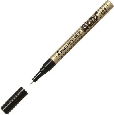 Immagine prodotto di PILOT 087967 Permanent-Marker SUPER COLOR extra feine Spitze gold