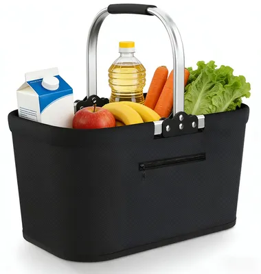 Immagine prodotto di Borsa termica pieghevole da 30 litri – ideale per la spesa e i picnic