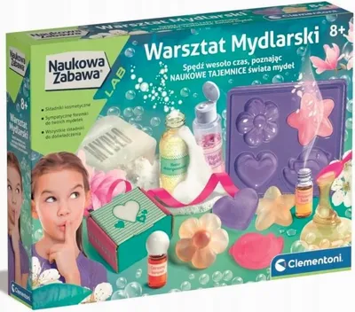 Produktbild von Science Fun - Seifenwerkstatt - Seifenherstellungsset, Clementoni