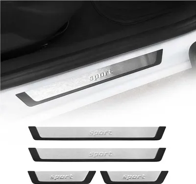 Image de Couverture de Seuil de porte pour VW Amarok Caddy inox chromé