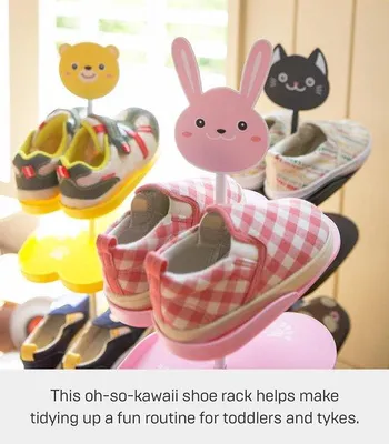 Produktbild von Famanu Schuhregal für Kinder - Hase