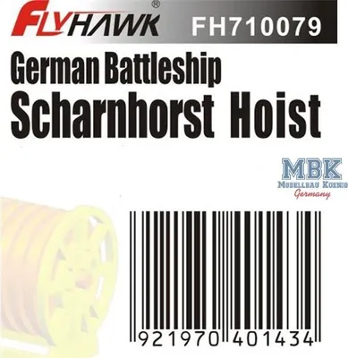 Obrázok produktu pre FLYHAWK FH710079 Nemecká bojová loď Scharnhorst Hoist