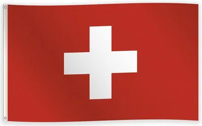 Produktbild von Schweiz Länderflagge aus Stoff 90x150cm