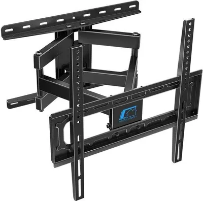 Immagine prodotto di Supporto TV universale per schermi da 26 a 65 pollici, orientabile e inclinabile, adatto a TV di tutte le dimensioni, carico massimo 60 kg, VESA 400x400 mm, montaggio a parete per TV da 65 pollici