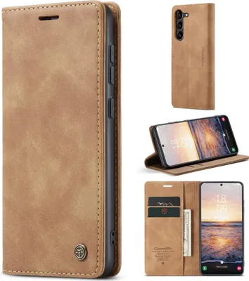 Produktbild von Samsung Galaxy S23 Hülle - CaseMe 013 Klapphülle - Braun