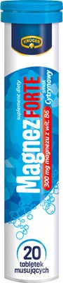 Obrázek produktu pro Hořčík Forte + Vitamin B6 S Citronovou Příchutí 20 Vaječných Tablet - Vital Force
