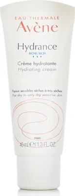 A white tube of Avène Hydrance Hydrating Cream.